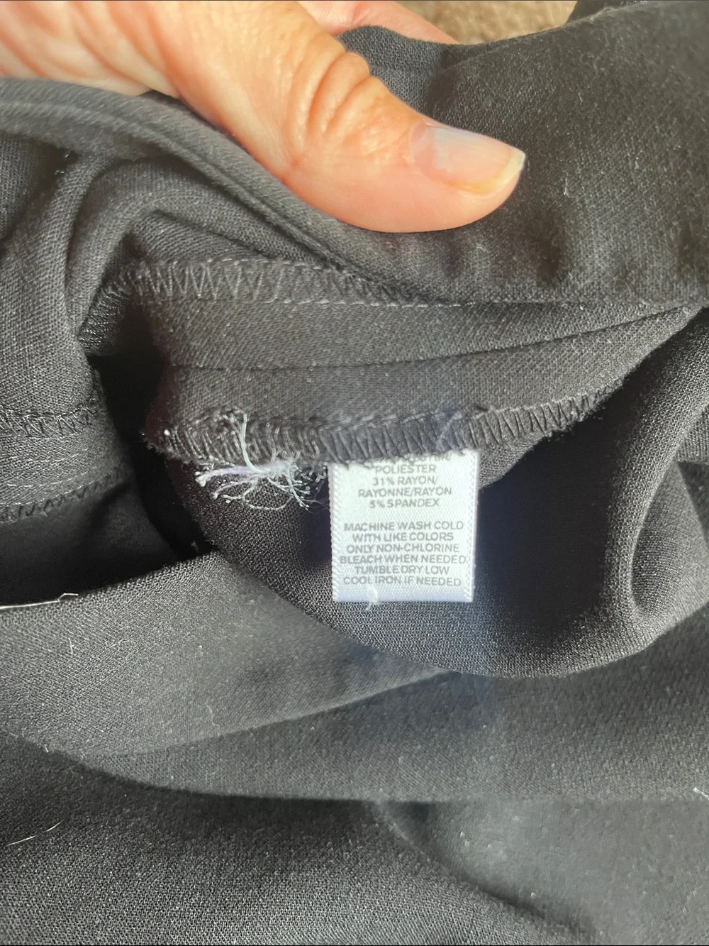 LOFT Black A-Line Skirt Size 4